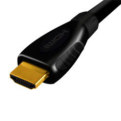 2.5m HDMI 2.0 Cable, compatible with Toshiba - Premium Black HDMI Cable (2BH2.5)