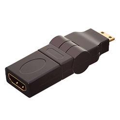 HDMI MINI Male to HDMI Female 360 Rotate & Swivel Adapter (AD15)