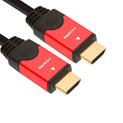 17m HDMI Cable, compatible with Blu-ray - Red genius  (CRGC17)