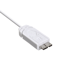 1m Ultimate Prime White USB 3 to Galaxy S5 / Micro USB 3 Cable (UPWS1)
