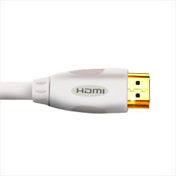 2.5m HDMI Cable, compatible with PS3 - Premium White HDMI Cable (WH2.5)