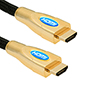 1m HDMI Cable, compatible with Blu-ray - Ultimate Gold HDMI Cable (GH1)