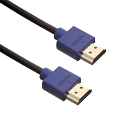 5m HDMI Cable - Smallest Head SUPREME BLUE 'In The World' (SH5BLU)