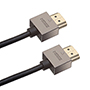 3m HDMI Cable, compatible with LED TV - Smallest Head SUPREME PIANO BLACK 'In The World' (SH3PBLK)