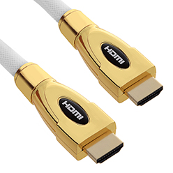 0.5m HDMI Cable, compatible with Laptop - Ultimate White HDMI Cable (UWH0.5)
